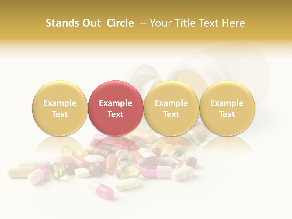 Pharmacology Medicament Closeup PowerPoint Template