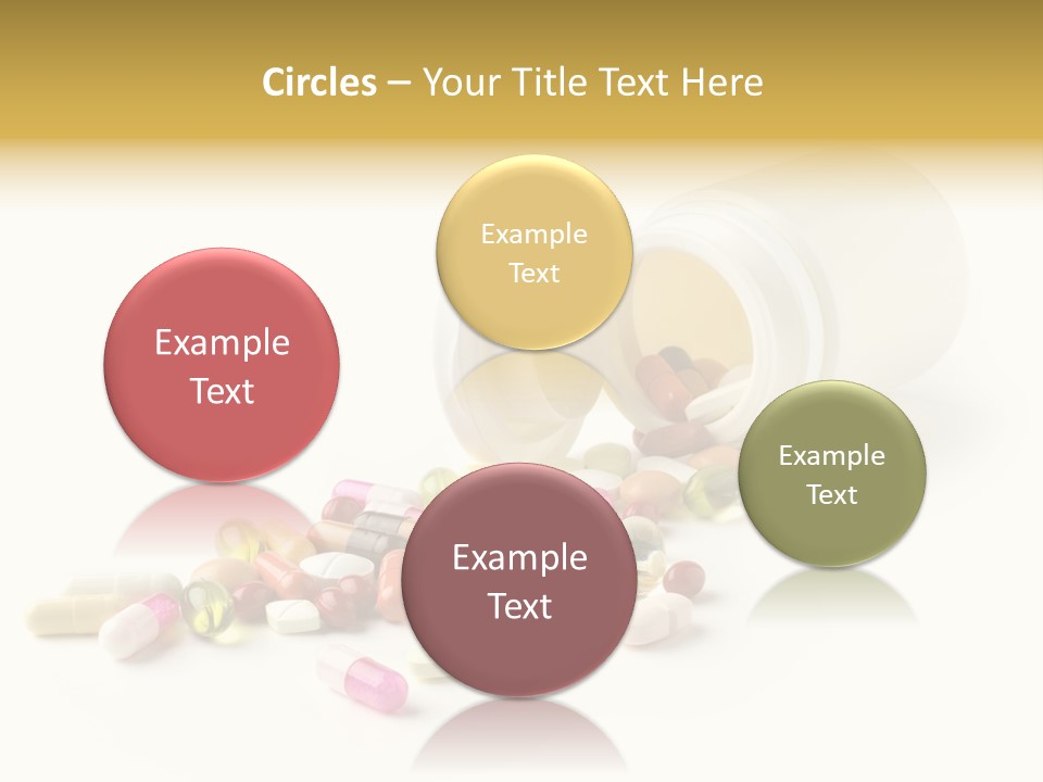 Pharmacology Medicament Closeup PowerPoint Template
