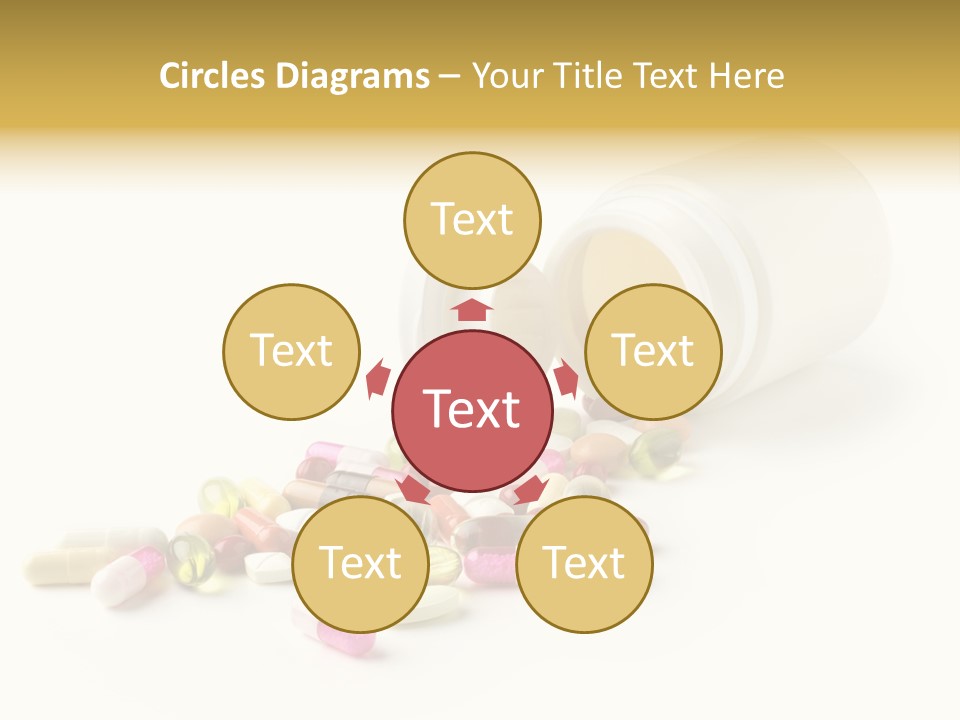 Pharmacology Medicament Closeup PowerPoint Template