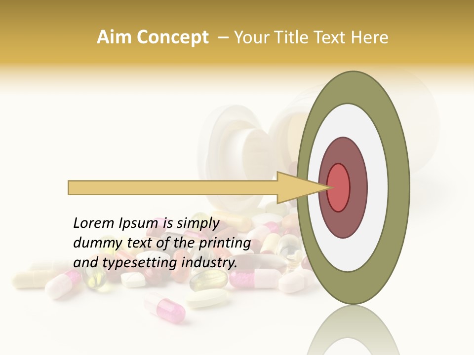 Pharmacology Medicament Closeup PowerPoint Template