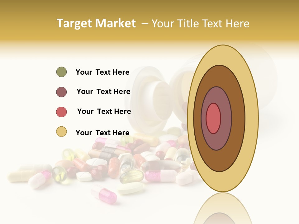 Pharmacology Medicament Closeup PowerPoint Template