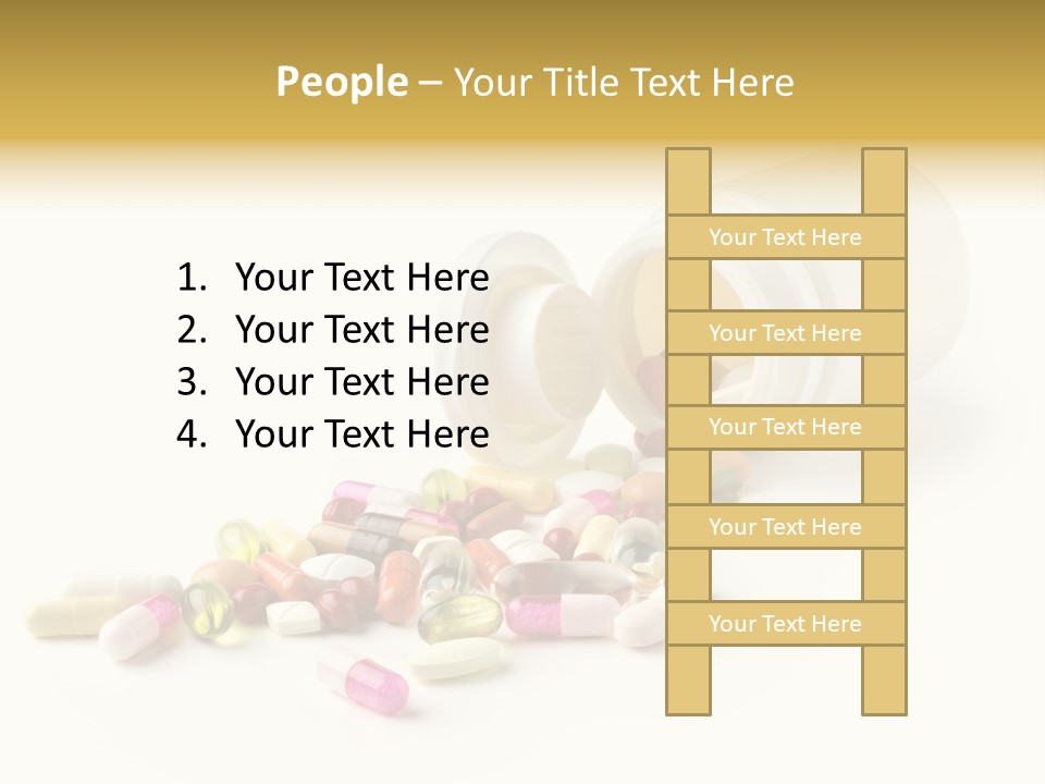Pharmacology Medicament Closeup PowerPoint Template