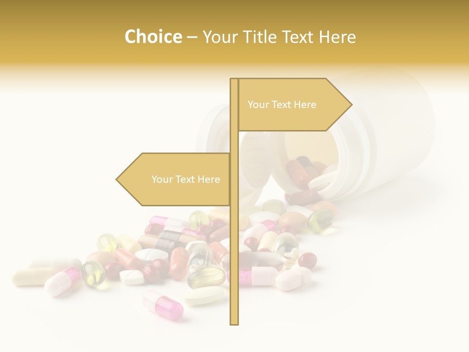 Pharmacology Medicament Closeup PowerPoint Template
