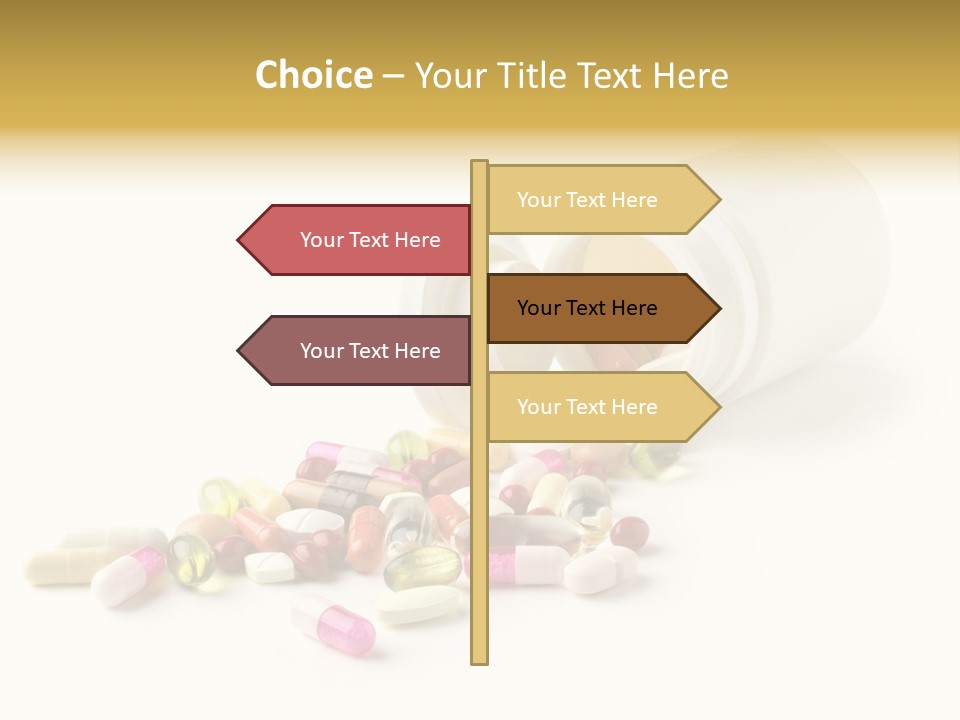 Pharmacology Medicament Closeup PowerPoint Template