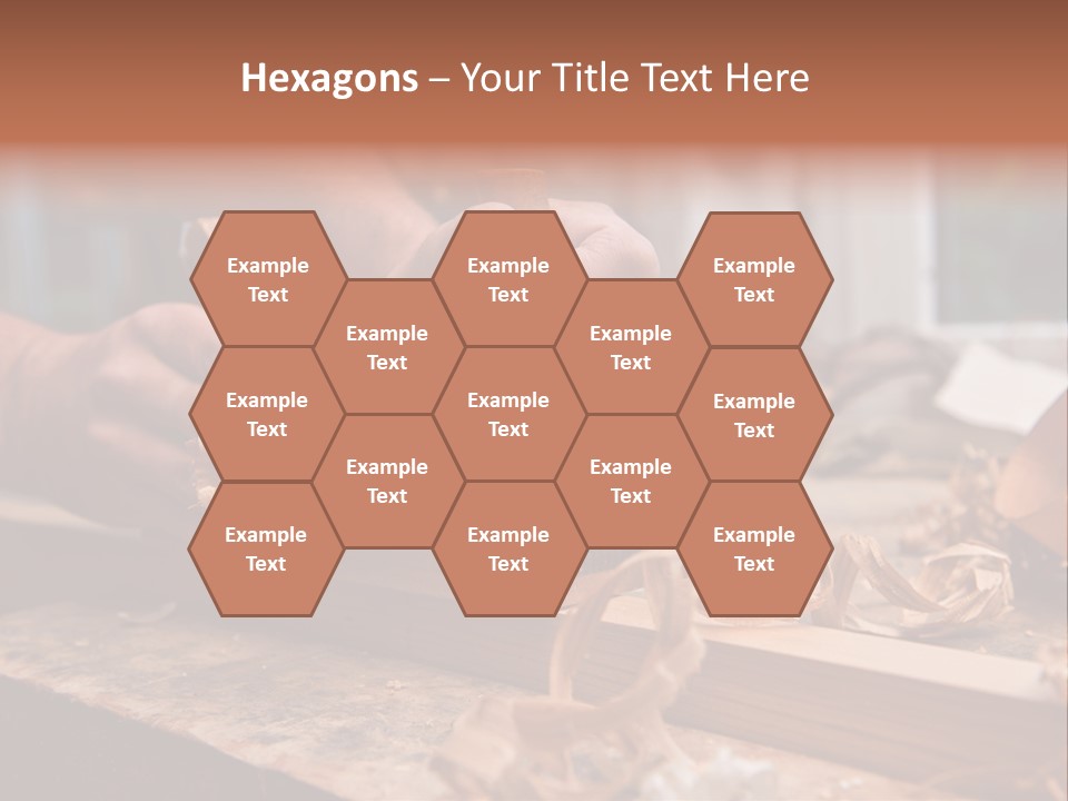 Stride Woodchips Craft PowerPoint Template