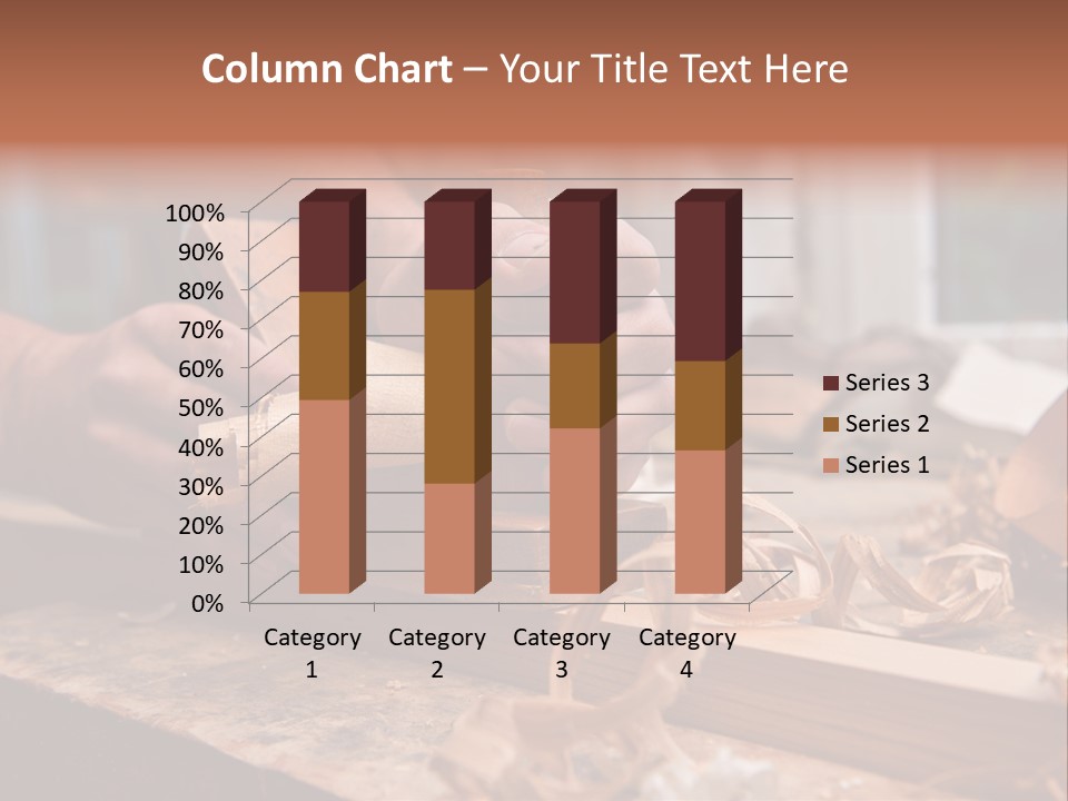 Stride Woodchips Craft PowerPoint Template