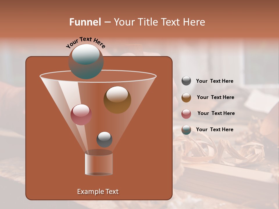 Stride Woodchips Craft PowerPoint Template