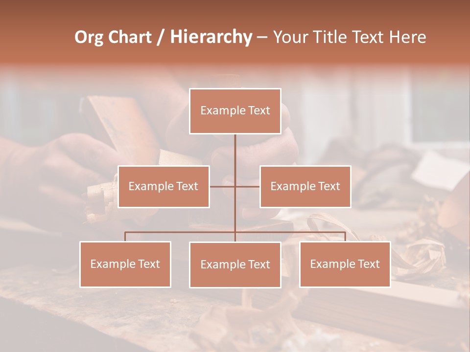 Stride Woodchips Craft PowerPoint Template