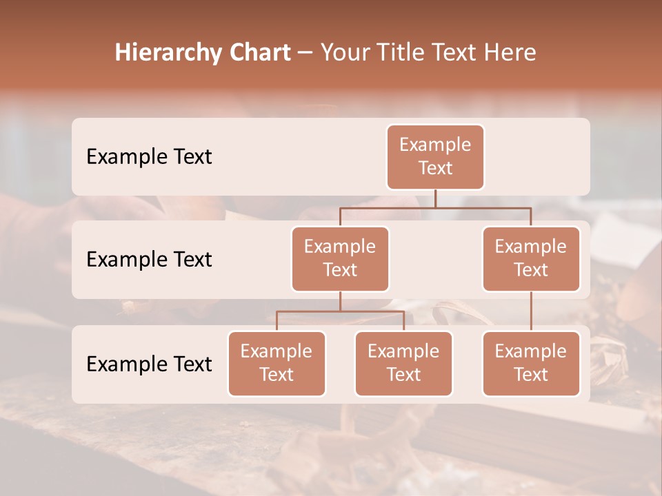 Stride Woodchips Craft PowerPoint Template