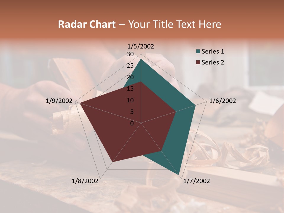 Stride Woodchips Craft PowerPoint Template