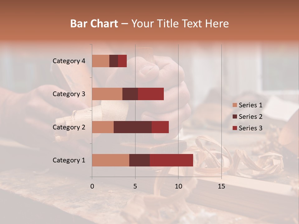 Stride Woodchips Craft PowerPoint Template