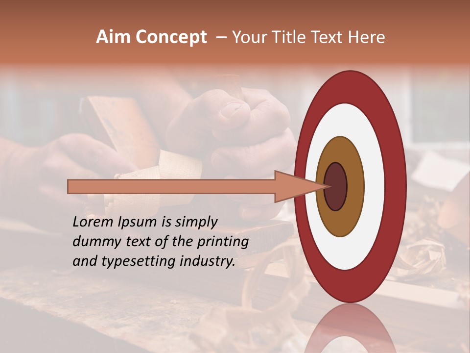 Stride Woodchips Craft PowerPoint Template