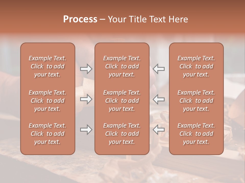Stride Woodchips Craft PowerPoint Template