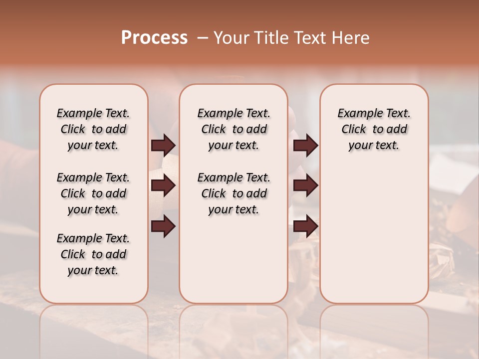 Stride Woodchips Craft PowerPoint Template