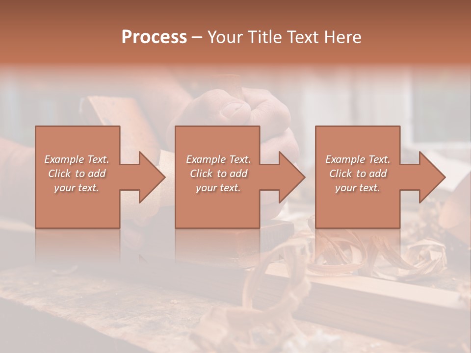 Stride Woodchips Craft PowerPoint Template