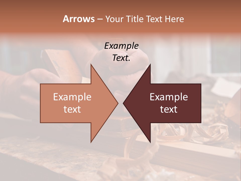 Stride Woodchips Craft PowerPoint Template