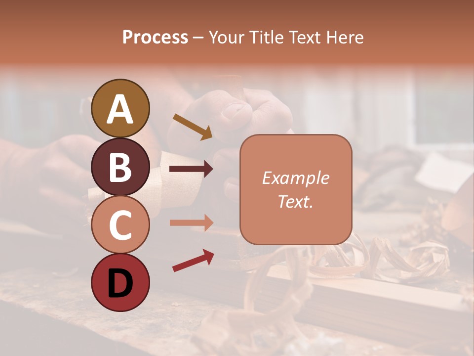 Stride Woodchips Craft PowerPoint Template