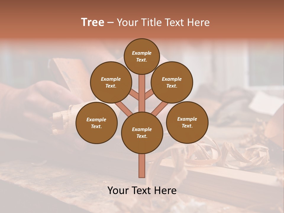 Stride Woodchips Craft PowerPoint Template