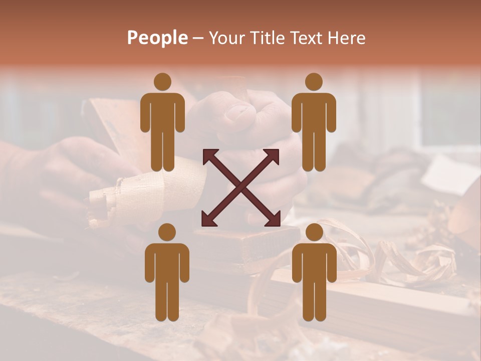 Stride Woodchips Craft PowerPoint Template