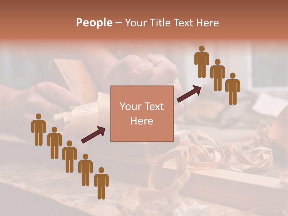 Stride Woodchips Craft PowerPoint Template