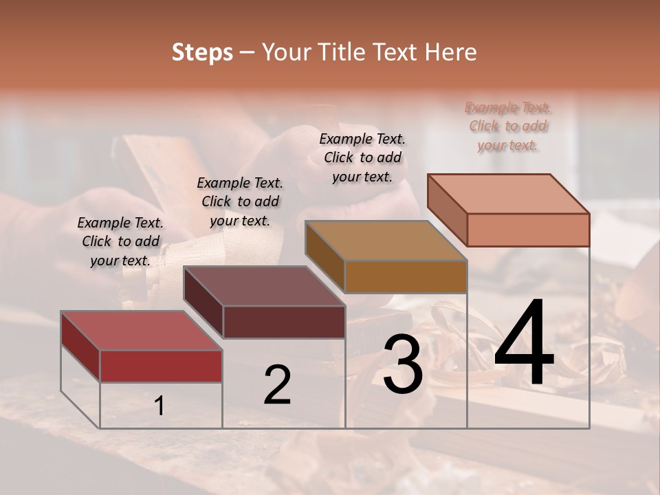 Stride Woodchips Craft PowerPoint Template