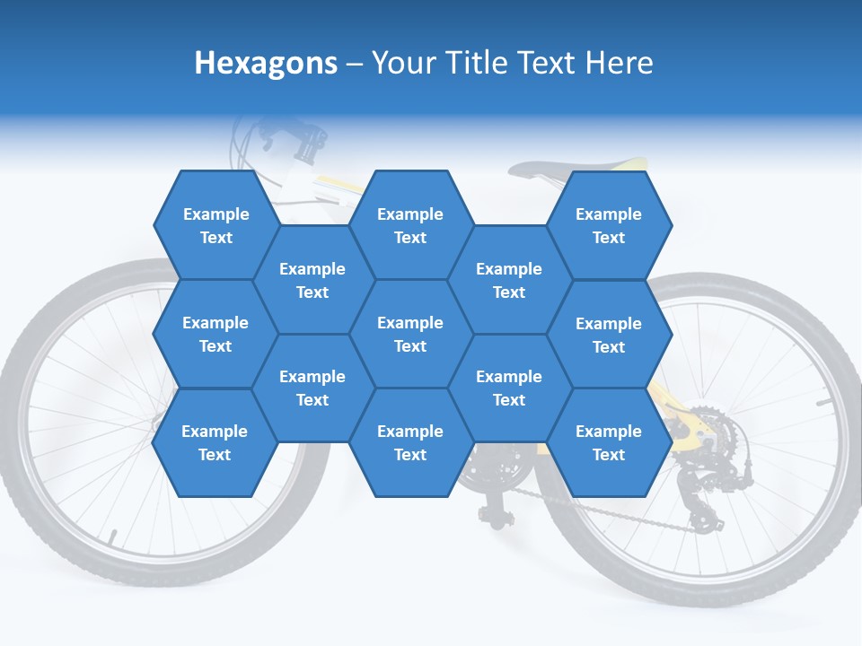 Bicycle Wheel Gear PowerPoint Template
