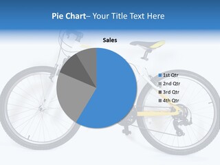 Bicycle Wheel Gear PowerPoint Template