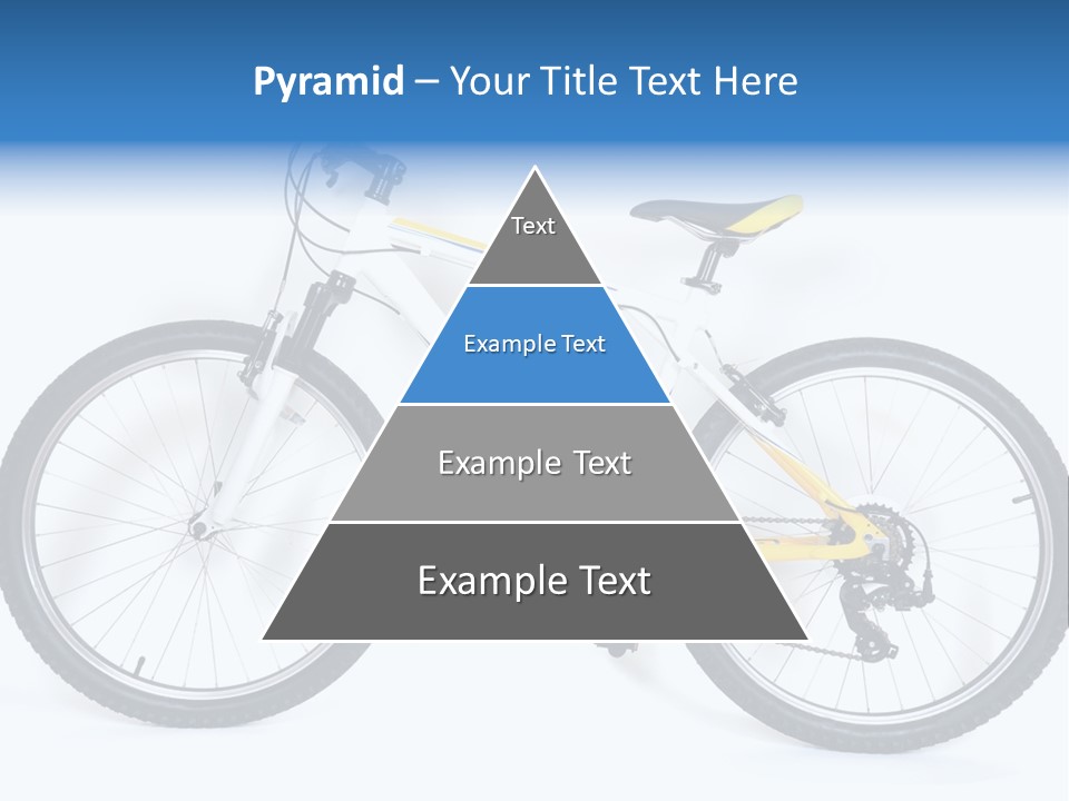 Bicycle Wheel Gear PowerPoint Template