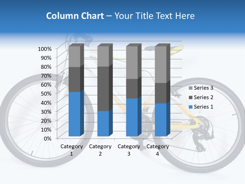 Bicycle Wheel Gear PowerPoint Template