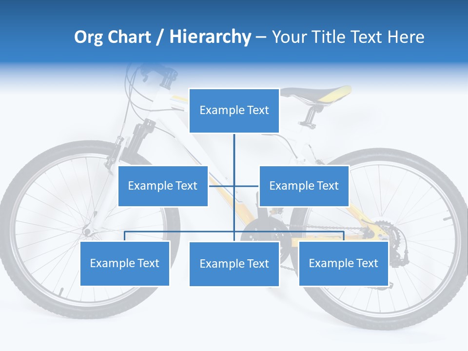 Bicycle Wheel Gear PowerPoint Template