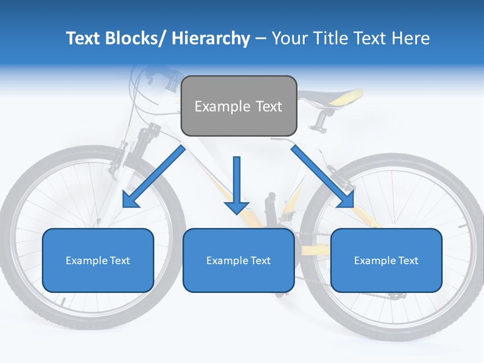 Bicycle Wheel Gear PowerPoint Template