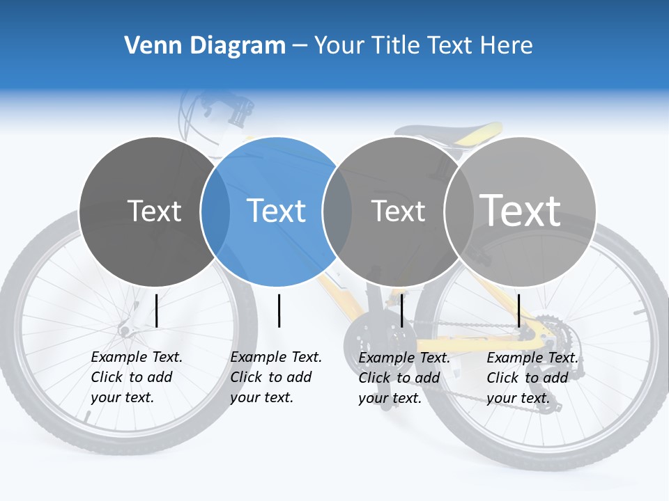 Bicycle Wheel Gear PowerPoint Template