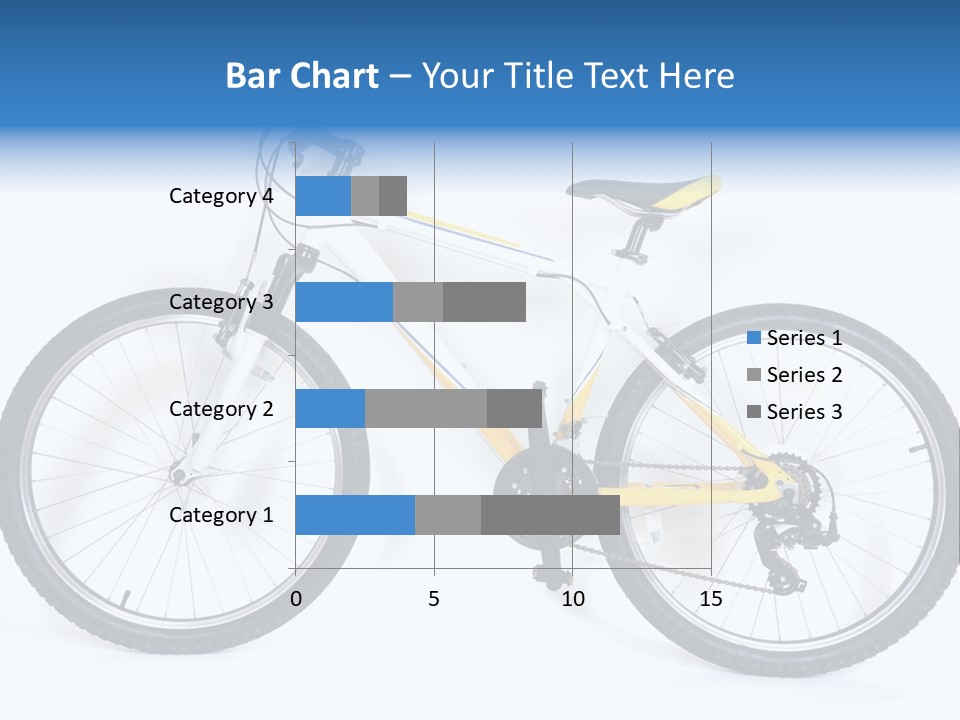 Bicycle Wheel Gear PowerPoint Template