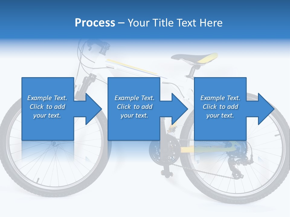 Bicycle Wheel Gear PowerPoint Template