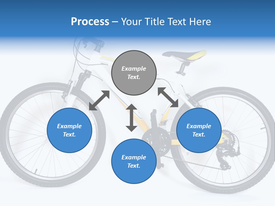Bicycle Wheel Gear PowerPoint Template