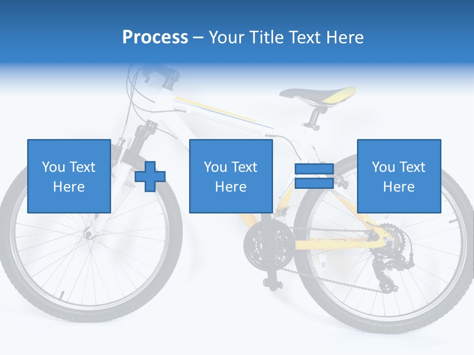 Bicycle Wheel Gear PowerPoint Template