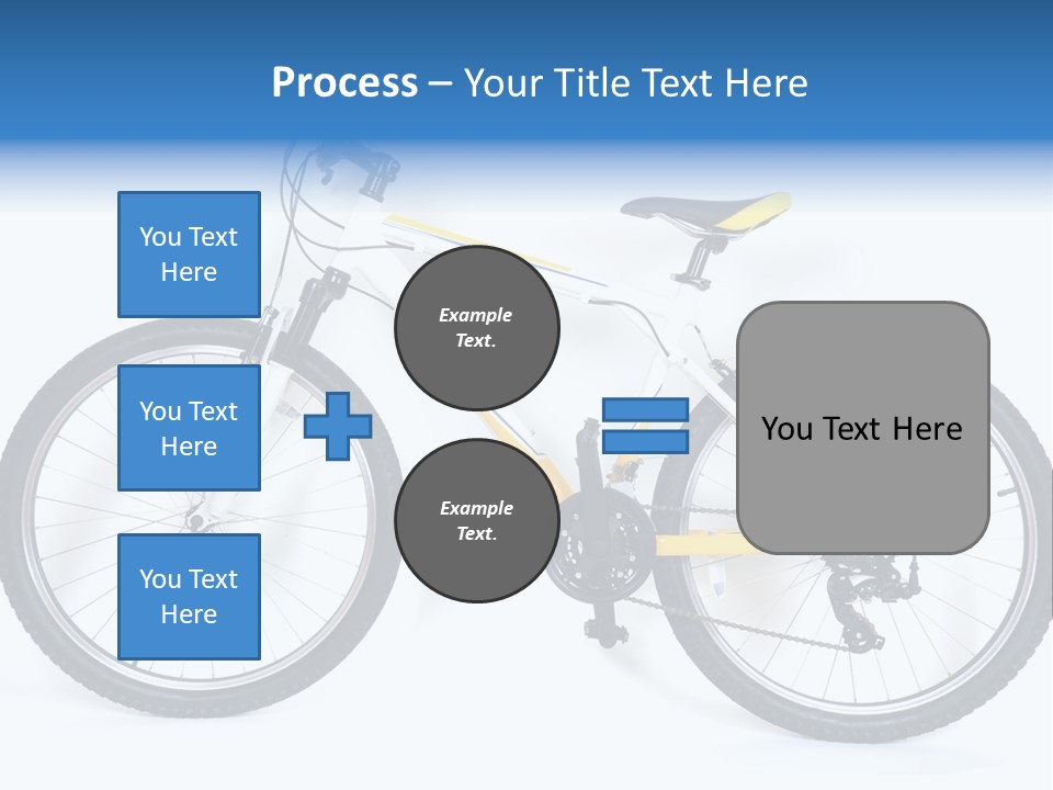 Bicycle Wheel Gear PowerPoint Template