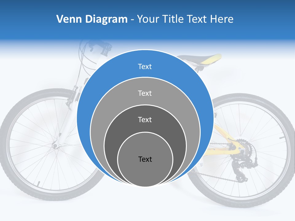 Bicycle Wheel Gear PowerPoint Template