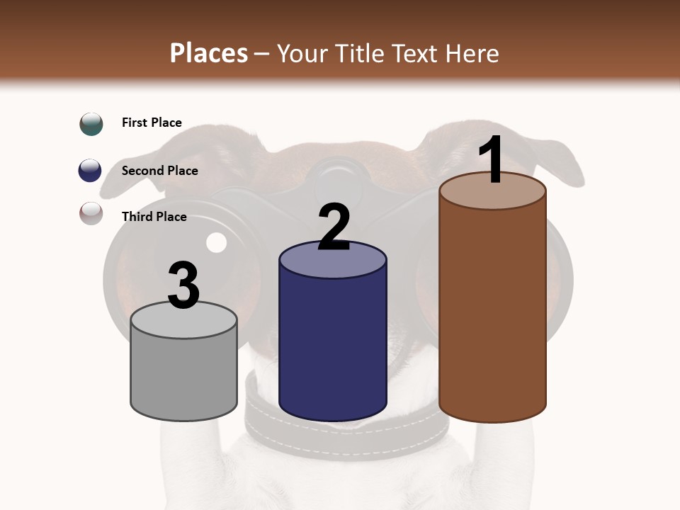 Binocular Joke Terrier PowerPoint Template