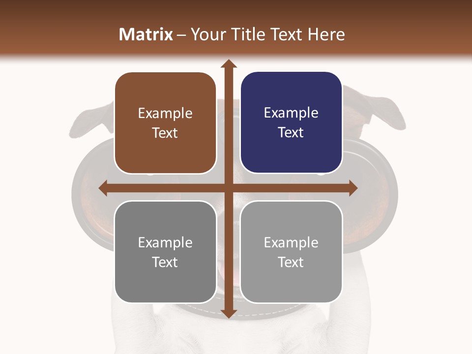Binocular Joke Terrier PowerPoint Template