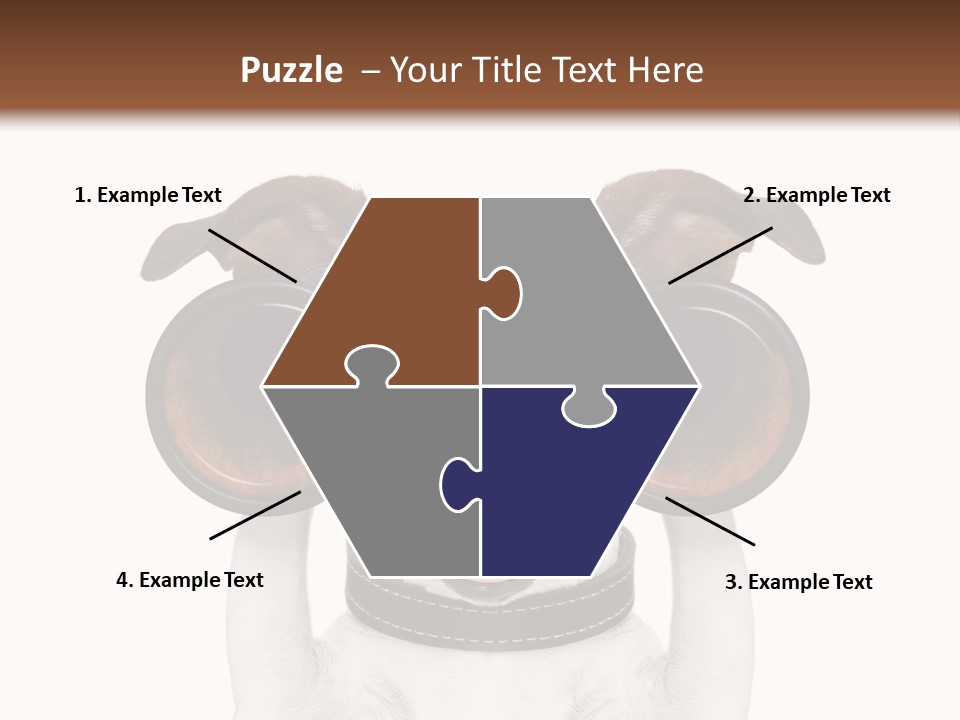 Binocular Joke Terrier PowerPoint Template