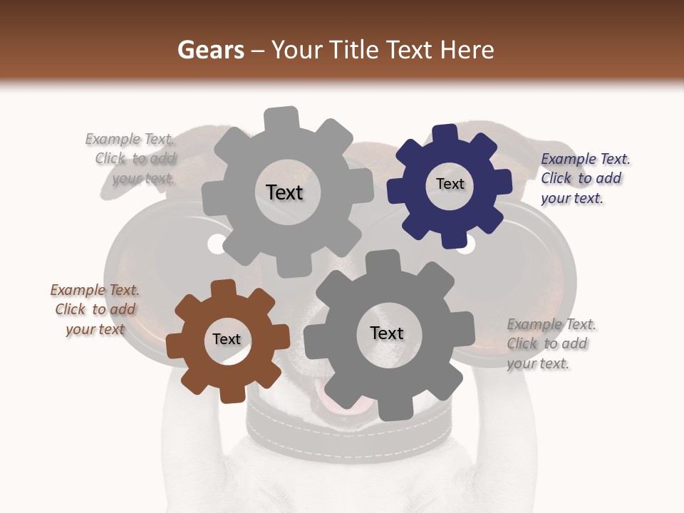 Binocular Joke Terrier PowerPoint Template