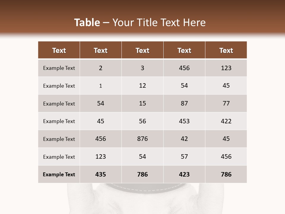 Binocular Joke Terrier PowerPoint Template