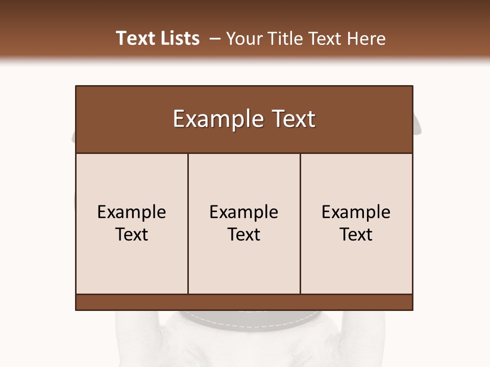 Binocular Joke Terrier PowerPoint Template