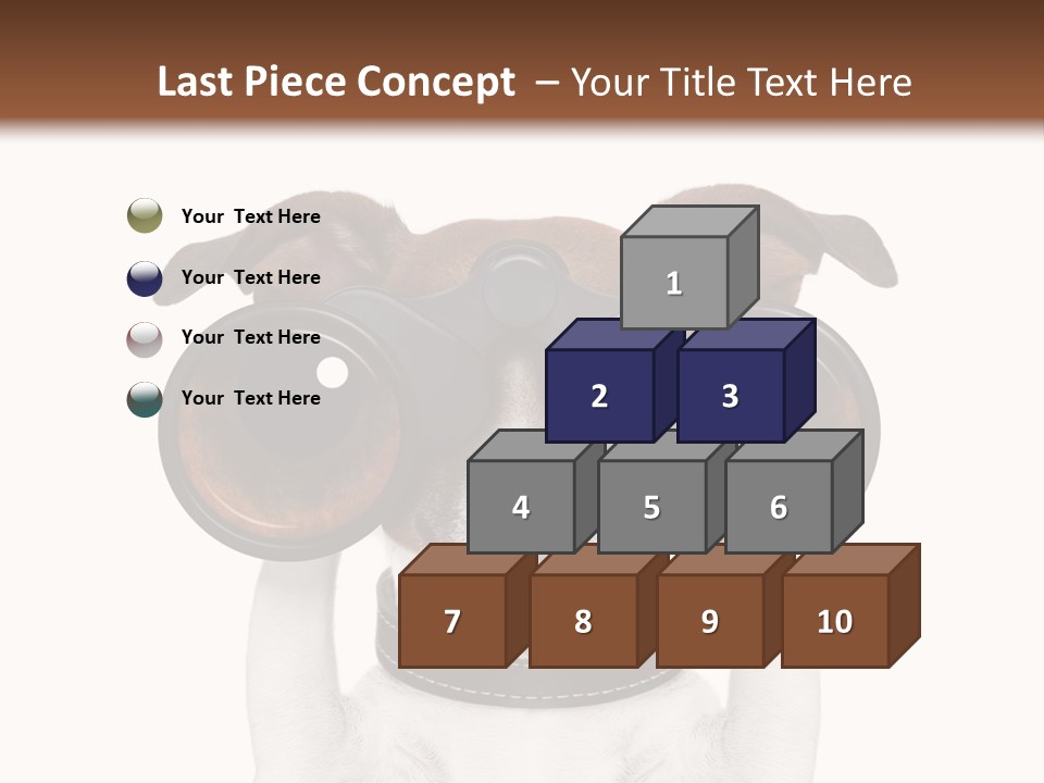Binocular Joke Terrier PowerPoint Template