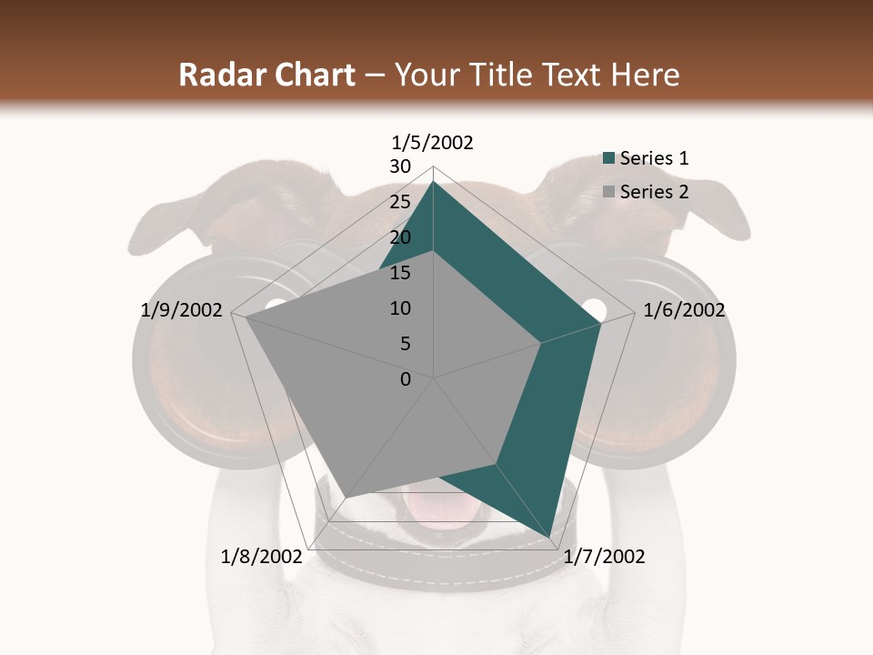 Binocular Joke Terrier PowerPoint Template