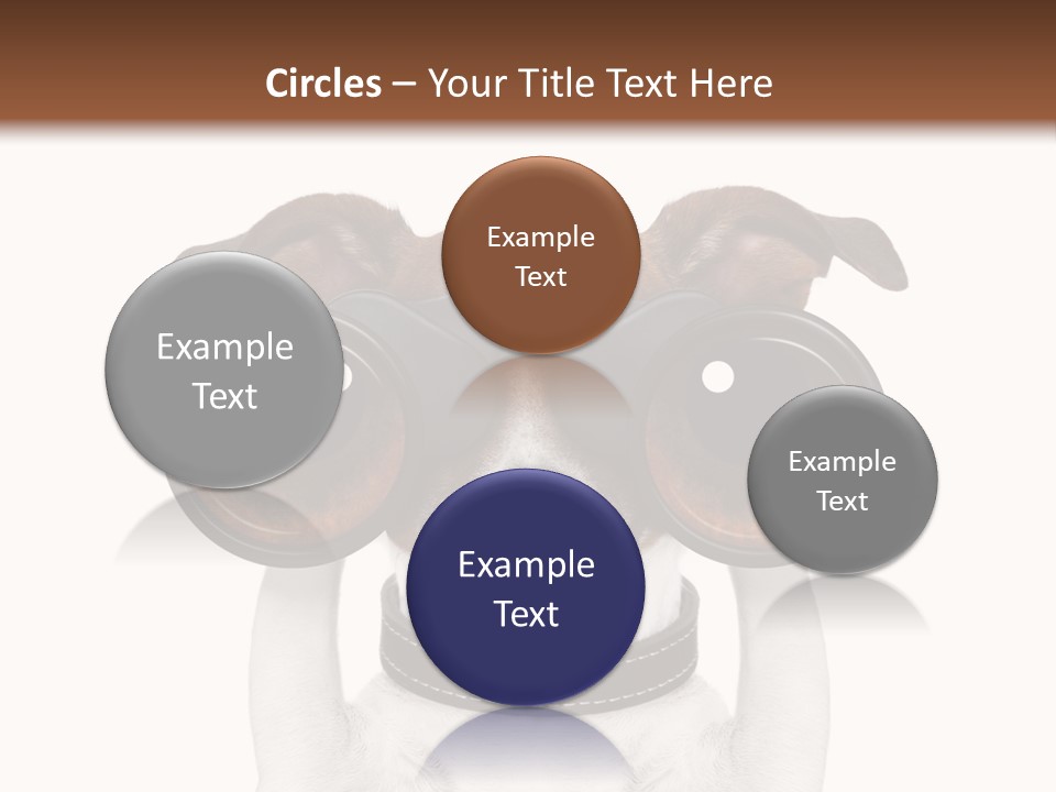 Binocular Joke Terrier PowerPoint Template