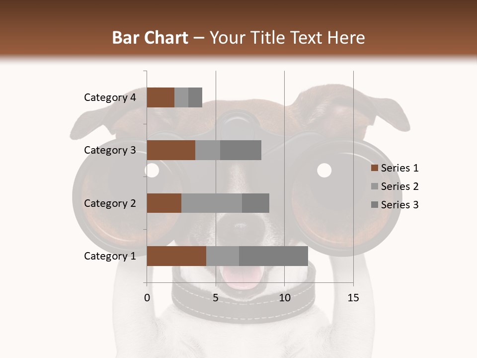 Binocular Joke Terrier PowerPoint Template
