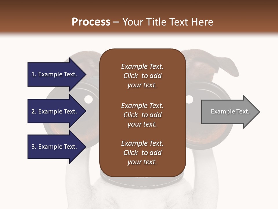 Binocular Joke Terrier PowerPoint Template