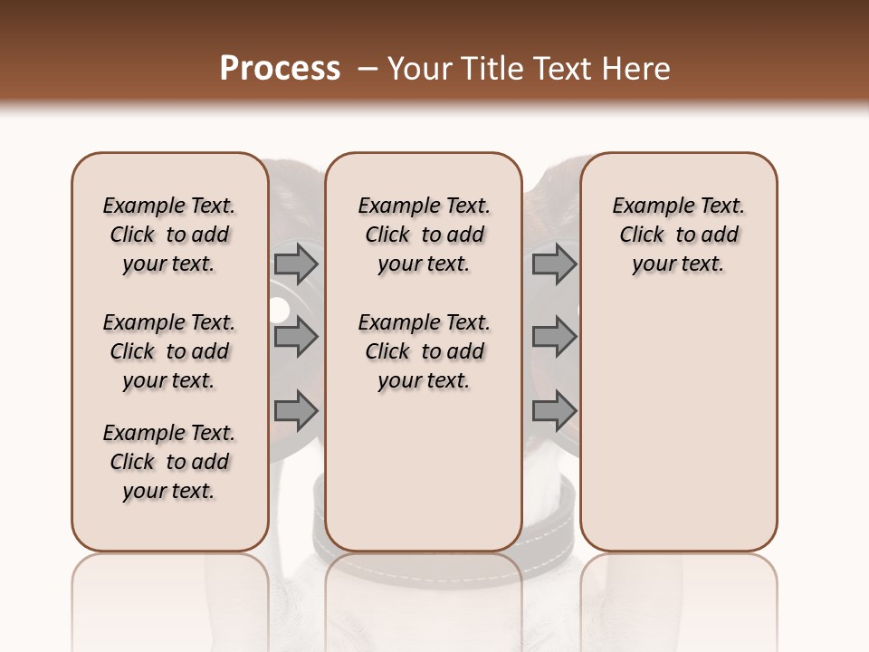 Binocular Joke Terrier PowerPoint Template